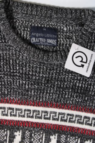 Мъжки пуловер Angelo Litrico, Размер 3XL, Цвят Сив, Цена 16,82 лв.