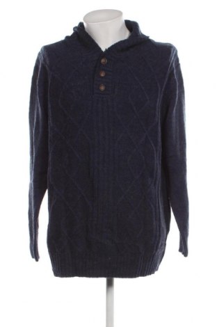 Мъжки пуловер Angelo Litrico, Размер XXL, Цвят Син, Цена 13,63 лв.