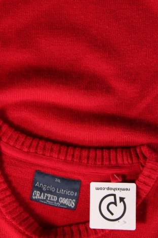 Herrenpullover Angelo Litrico, Größe 3XL, Farbe Rot, Preis 10,29 €