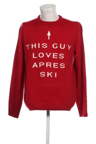 Мъжки пуловер Angelo Litrico, Размер XL, Цвят Червен, Цена 14,50 лв.