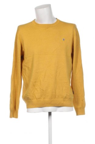 Мъжки пуловер Basefield, Размер L, Цвят Жълт, Цена 21,08 лв.