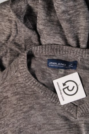 Ανδρικό πουλόβερ Blind Date, Μέγεθος L, Χρώμα Γκρί, Τιμή 8,97 €