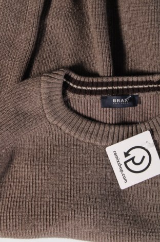 Мъжки пуловер Brax, Размер L, Цвят Кафяв, Цена 34,10 лв.