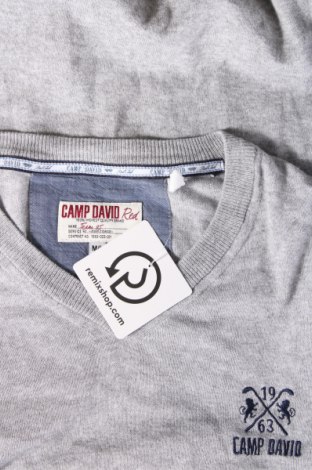 Herrenpullover Camp David, Größe M, Farbe Grau, Preis € 20,62