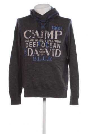 Pánsky sveter  Camp David, Veľkosť L, Farba Sivá, Cena  19,33 €