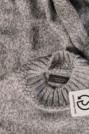 Мъжки пуловер Cortefiel, Размер M, Цвят Сив, Цена 15,98 лв.