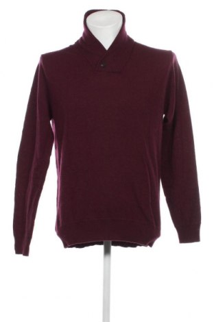 Мъжки пуловер Cortefiel, Размер M, Цвят Лилав, Цена 13,60 лв.