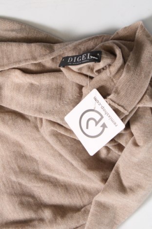 Ανδρικό πουλόβερ Digel, Μέγεθος M, Χρώμα  Μπέζ, Τιμή 10,52 €