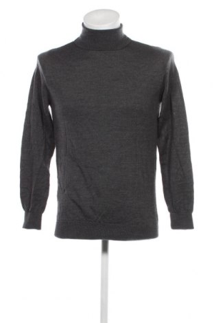 Ανδρικό πουλόβερ Dressmann, Μέγεθος M, Χρώμα Γκρί, Τιμή 8,41 €