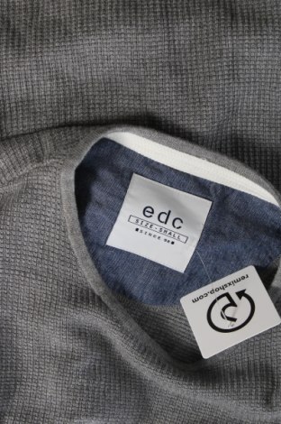 Мъжки пуловер Edc By Esprit, Размер S, Цвят Сив, Цена 14,28 лв.