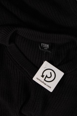Ανδρικό πουλόβερ FSBN, Μέγεθος L, Χρώμα Μαύρο, Τιμή 3,77 €