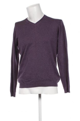 Мъжки пуловер Finshley&Harding, Размер M, Цвят Лилав, Цена 18,02 лв.