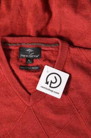 Ανδρικό πουλόβερ Fynch-Hatton, Μέγεθος XL, Χρώμα Κόκκινο, Τιμή 20,33 €