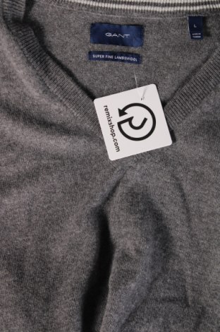 Мъжки пуловер Gant, Размер L, Цвят Сив, Цена 65,28 лв.