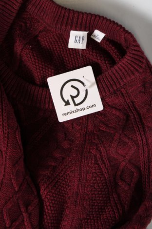 Мъжки пуловер Gap, Размер M, Цвят Червен, Цена 22,56 лв.