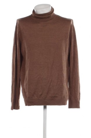 Мъжки пуловер H&M, Размер XXL, Цвят Кафяв, Цена 15,37 лв.