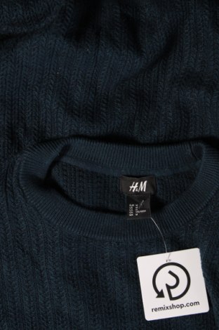 Herrenpullover H&M, Größe M, Farbe Blau, Preis 5,49 €