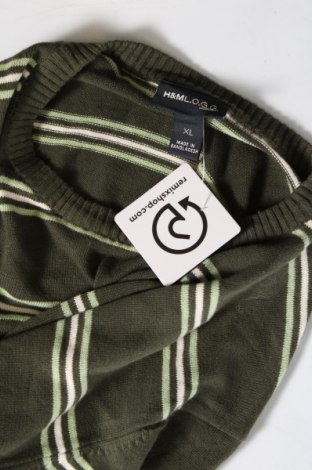 Мъжки пуловер H&M L.O.G.G., Размер XL, Цвят Зелен, Цена 14,50 лв.