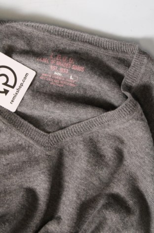 Ανδρικό πουλόβερ H&M L.O.G.G., Μέγεθος L, Χρώμα Γκρί, Τιμή 7,18 €