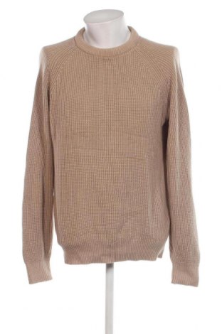 Ανδρικό πουλόβερ H&M L.O.G.G., Μέγεθος M, Χρώμα  Μπέζ, Τιμή 8,97 €
