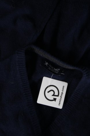 Мъжки пуловер Hackett, Размер L, Цвят Син, Цена 50,88 лв.