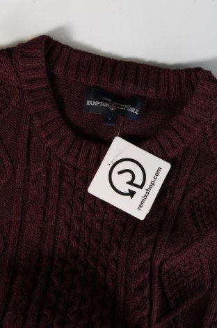 Herrenpullover Hampton Republic, Größe L, Farbe Rot, Preis 11,83 €