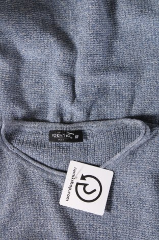 Ανδρικό πουλόβερ Identic, Μέγεθος M, Χρώμα Μπλέ, Τιμή 7,12 €