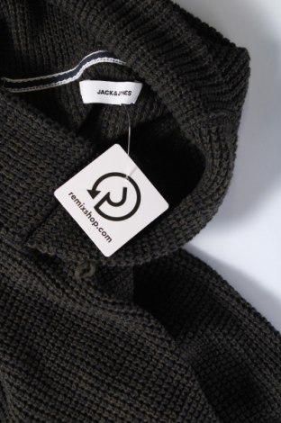 Ανδρικό πουλόβερ Jack & Jones, Μέγεθος M, Χρώμα Πράσινο, Τιμή 9,88 €