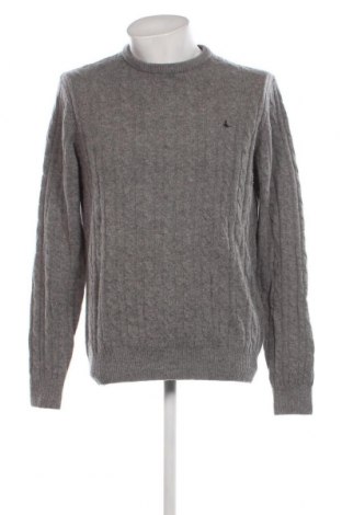 Мъжки пуловер Jack Wills, Размер L, Цвят Сив, Цена 19,04 лв.