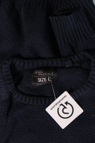 Herrenpullover Jean Pascale, Größe L, Farbe Blau, Preis 10,09 €