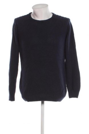 Мъжки пуловер Jean Pascale, Размер L, Цвят Син, Цена 13,63 лв.