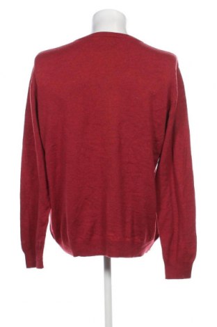 Мъжки пуловер John Cabot, Размер XXL, Цвят Червен, Цена 14,50 лв.
