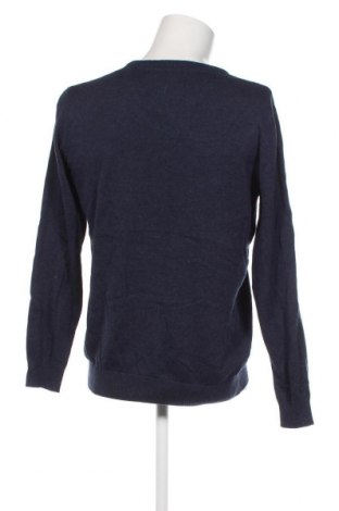 Herrenpullover John Cabot, Größe M, Farbe Blau, Preis 10,09 €