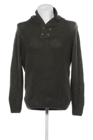 Ανδρικό πουλόβερ Livergy, Μέγεθος L, Χρώμα Πράσινο, Τιμή 7,18 €