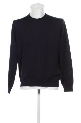 Мъжки пуловер Maerz Muenchen, Размер L, Цвят Син, Цена 52,80 лв.