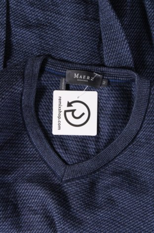Мъжки пуловер Maerz Muenchen, Размер L, Цвят Син, Цена 57,60 лв.