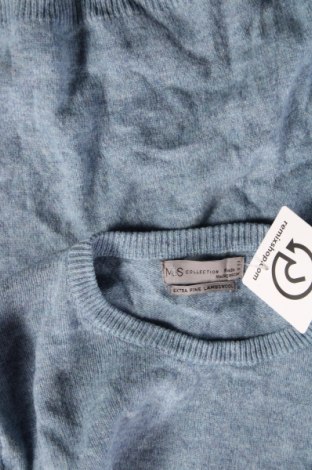 Мъжки пуловер Marks & Spencer, Размер S, Цвят Син, Цена 12,15 лв.