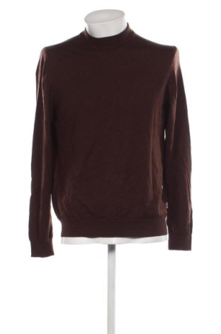 Мъжки пуловер NN07, Размер L, Цвят Кафяв, Цена 76,80 лв.