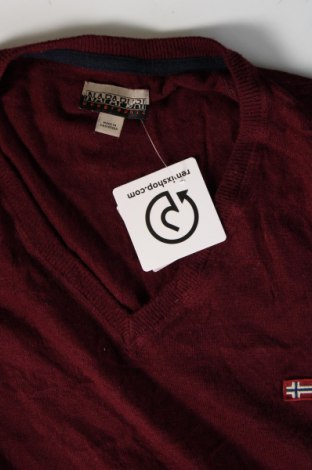 Мъжки пуловер Napapijri, Размер 3XL, Цвят Лилав, Цена 72,00 лв.