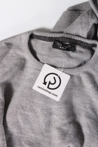 Ανδρικό πουλόβερ New Look, Μέγεθος M, Χρώμα Γκρί, Τιμή 8,43 €