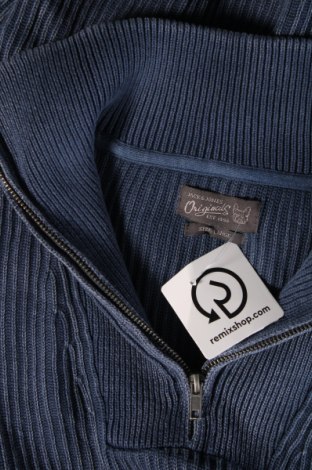 Pánský svetr  Originals By Jack & Jones, Velikost L, Barva Modrá, Cena  255,00 Kč