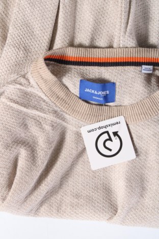 Herrenpullover Originals By Jack & Jones, Größe M, Farbe Beige, Preis € 11,12