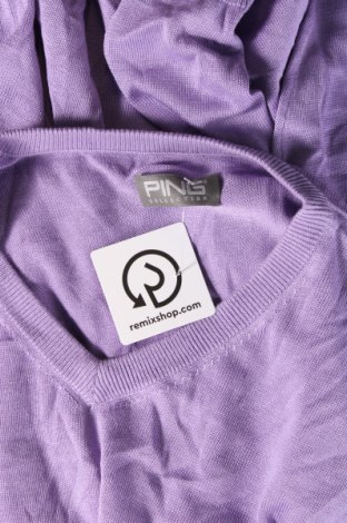 Herrenpullover PING Collection, Größe 3XL, Farbe Lila, Preis 32,36 €