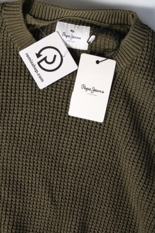 Herrenpullover Pepe Jeans, Größe S, Farbe Grün, Preis 31,75 €