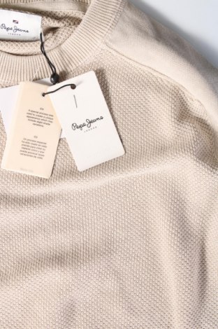 Męski sweter Pepe Jeans, Rozmiar M, Kolor Beżowy, Cena 186,58 zł