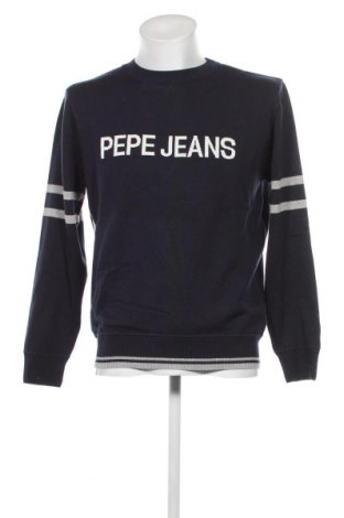 Мъжки пуловер Pepe Jeans, Размер L, Цвят Син, Цена 98,00 лв.