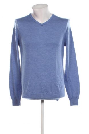 Ανδρικό πουλόβερ Profuomo, Μέγεθος M, Χρώμα Μπλέ, Τιμή 32,66 €