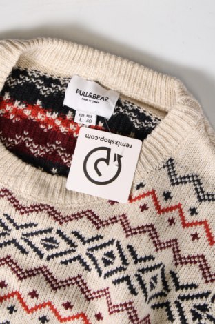 Herrenpullover Pull&Bear, Größe L, Farbe Beige, Preis 7,99 €