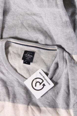 Ανδρικό πουλόβερ S.Oliver, Μέγεθος L, Χρώμα Πολύχρωμο, Τιμή 11,15 €