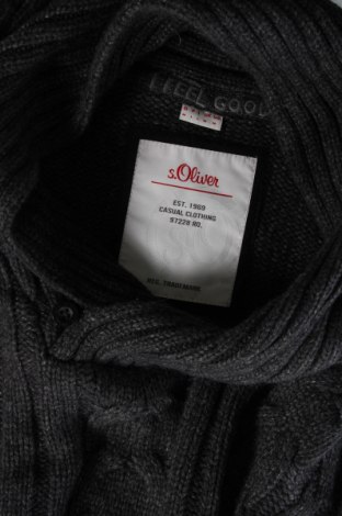 Ανδρικό πουλόβερ S.Oliver, Μέγεθος M, Χρώμα Γκρί, Τιμή 10,52 €